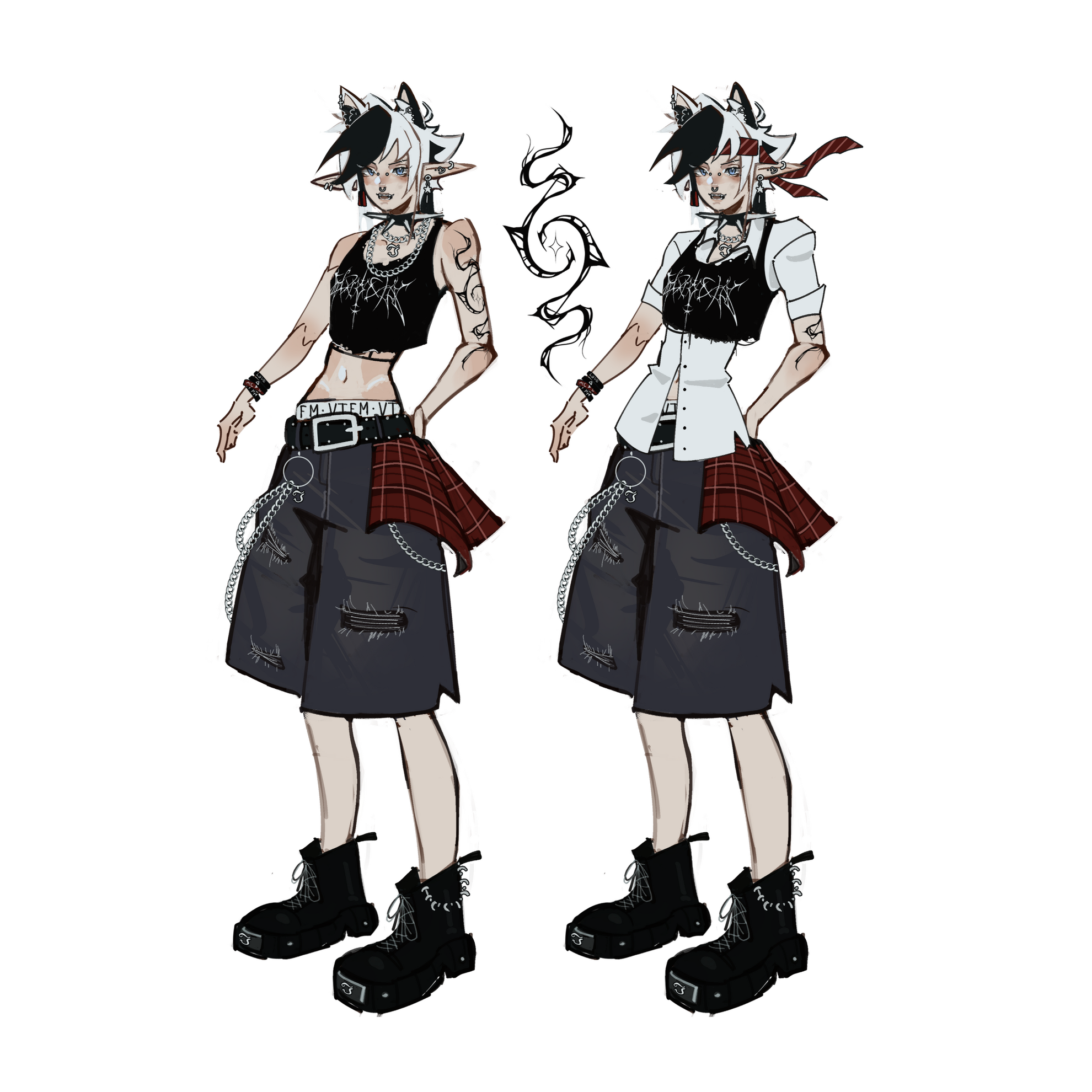 Variation Outfit + Tattoo Detail